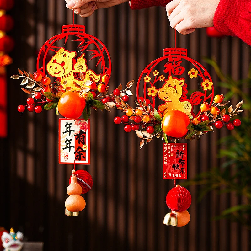 春节装饰挂件2026新款马年新年入户门福字挂饰过年氛围布置装饰P