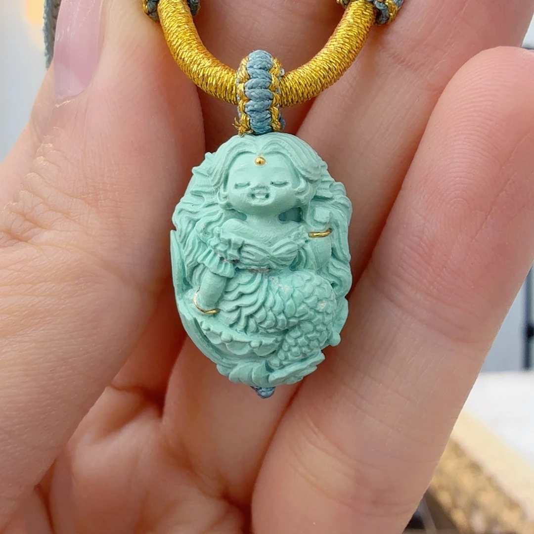 绿松石未镶嵌珠宝半成品
