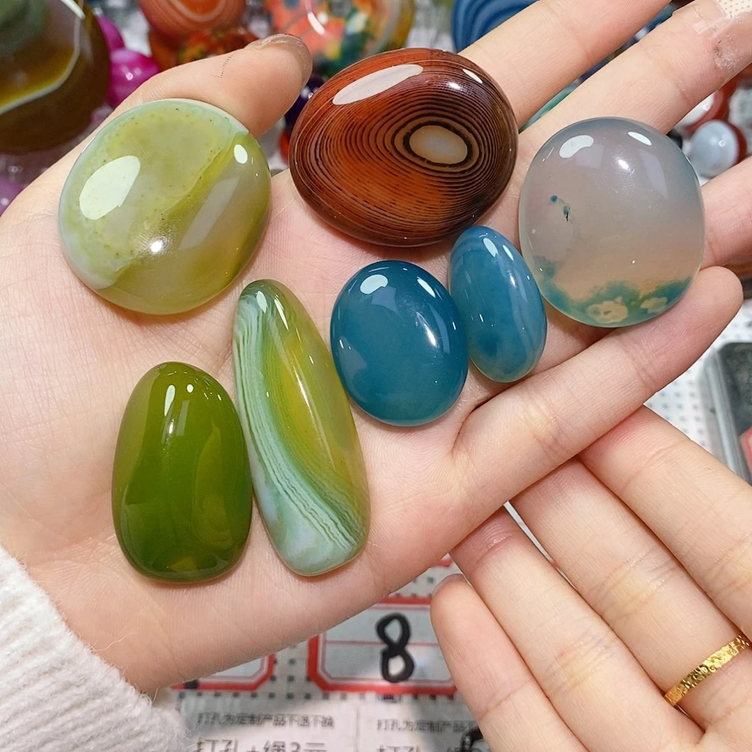 爱***师玛瑙/玉髓未镶嵌珠宝奇石