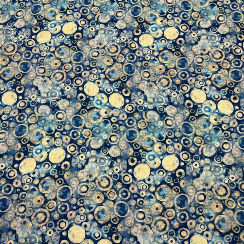 蚕香精品木棉面料三伏天夏天连衣裙旗袍软轻薄有质感数码印花布料