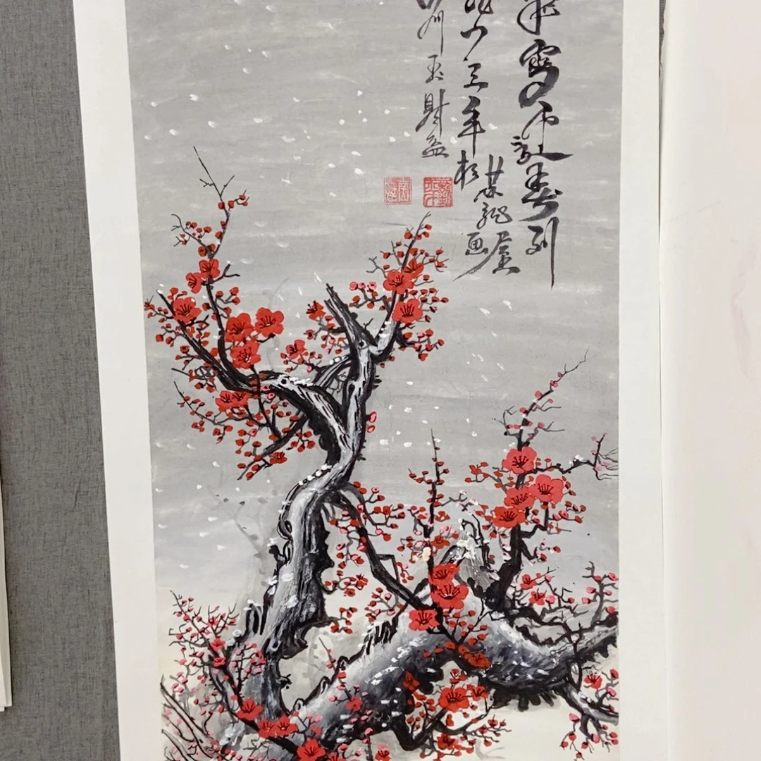 国画手写手绘国画100