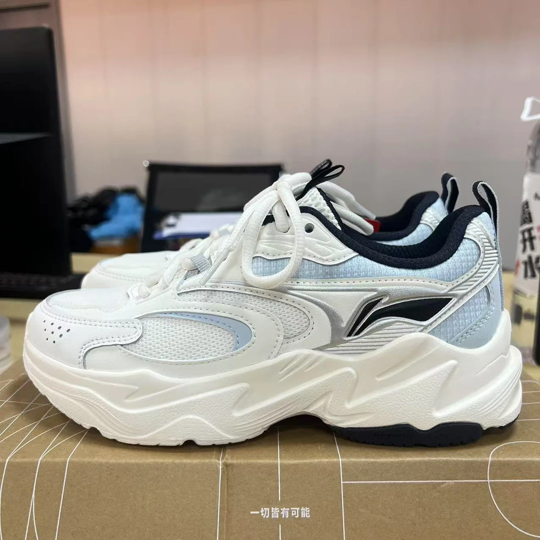 《B品以直播展示为准》底脏（X1947)李宁女子休闲运动鞋AGCU546-2