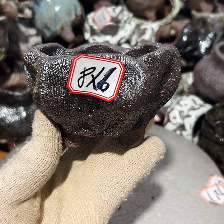 粗陶花盆制作就这样了，