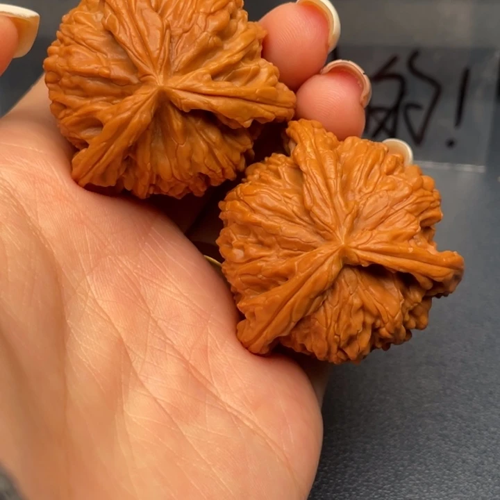 金***龙吊坠文玩核桃白狮子