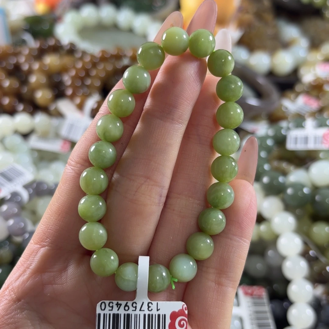 和田玉未镶嵌手链125