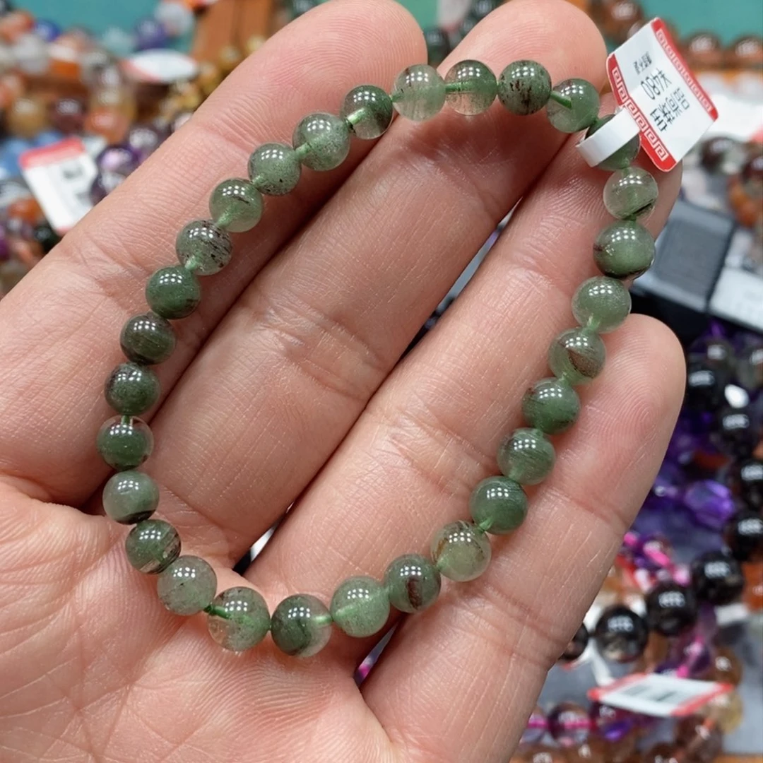 水晶手串未镶嵌天然