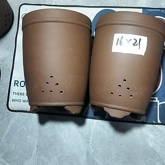 紫砂三线紫泥两个