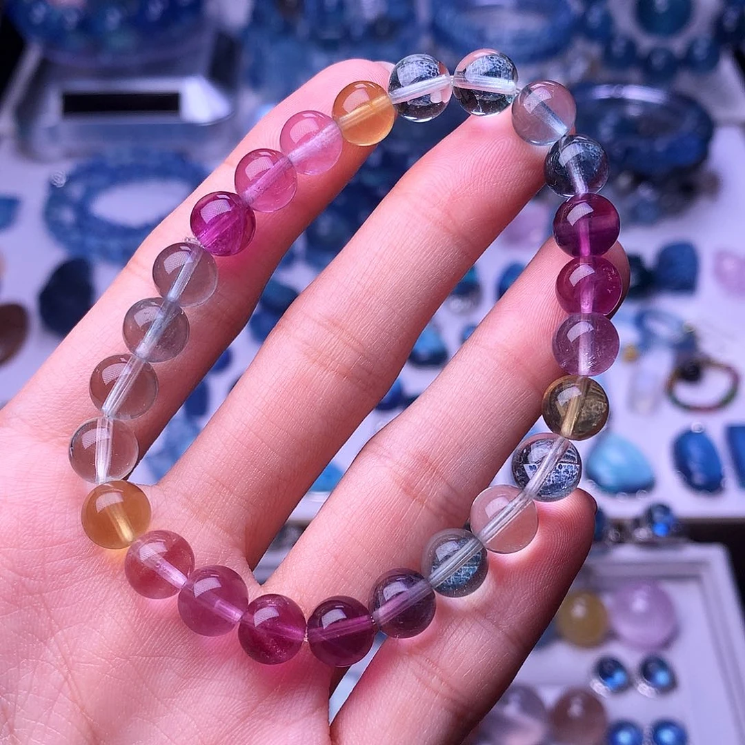 未镶嵌手链水晶多样性