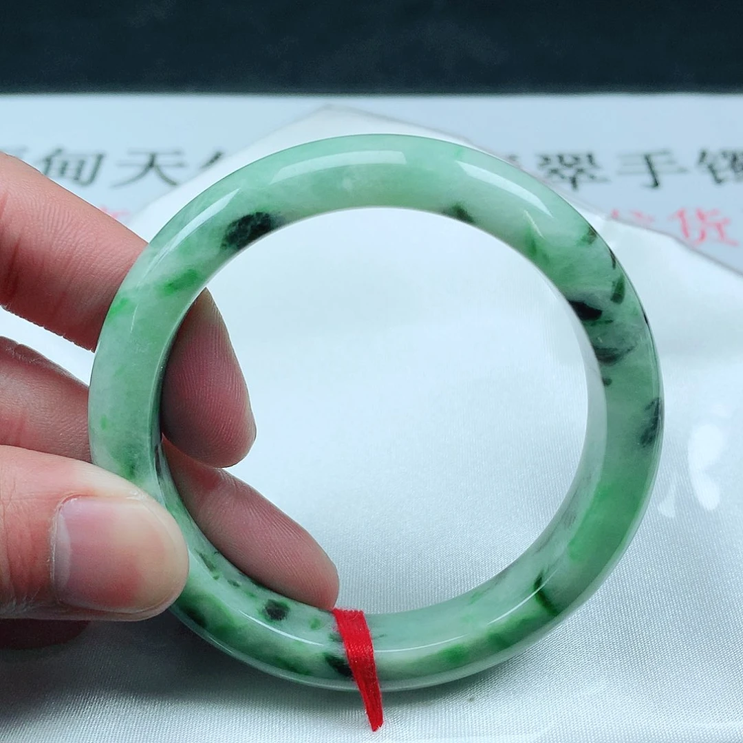 翡翠手镯未镶嵌圈53