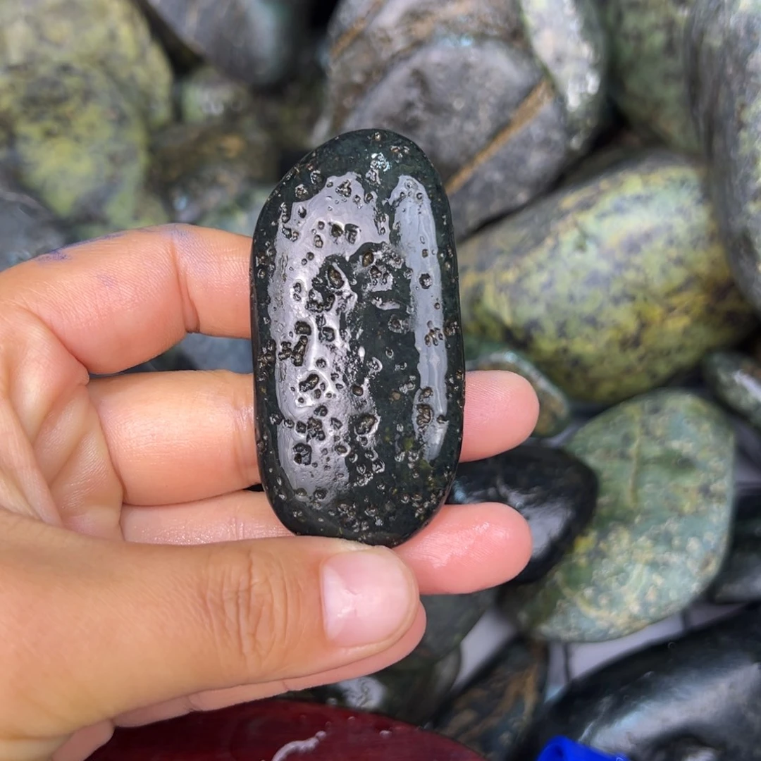 合金蛇纹石玉西藏藏玉药王石鸿****验