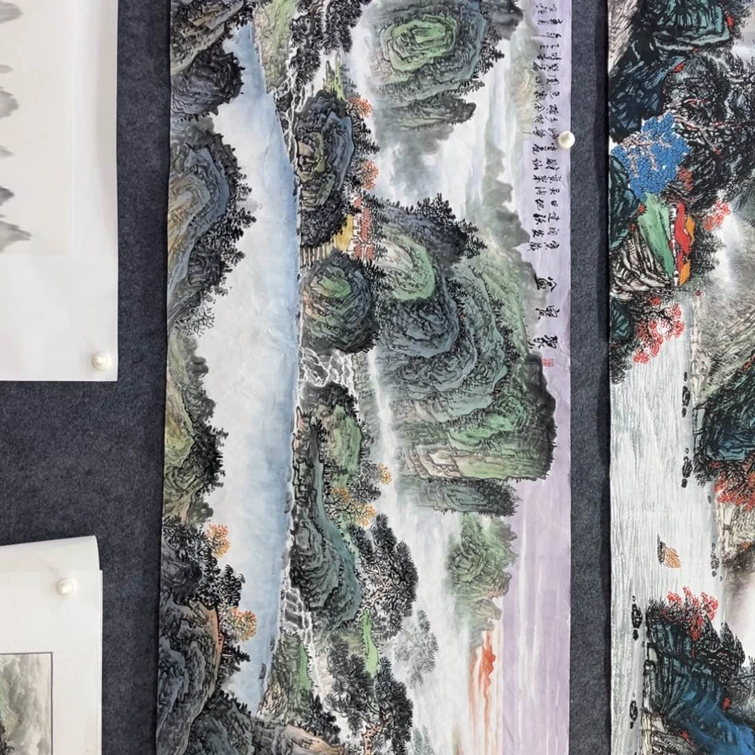 明锐老师精品小六尺画心
