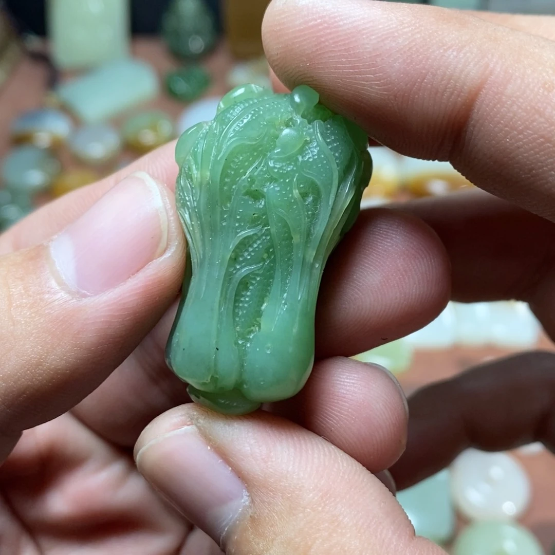 和田玉吊坠(不含链)未镶嵌