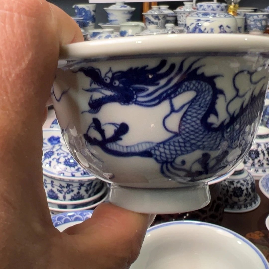 摆件刘*景德镇青花陶瓷