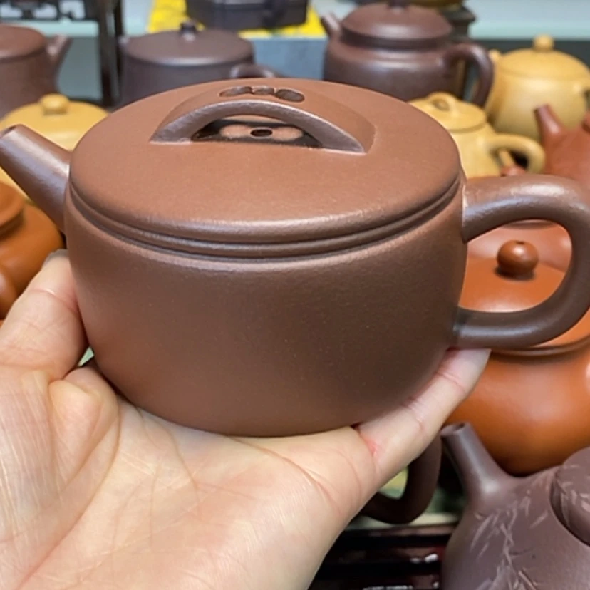 【闪购商品】紫砂茶壶底槽清半手工