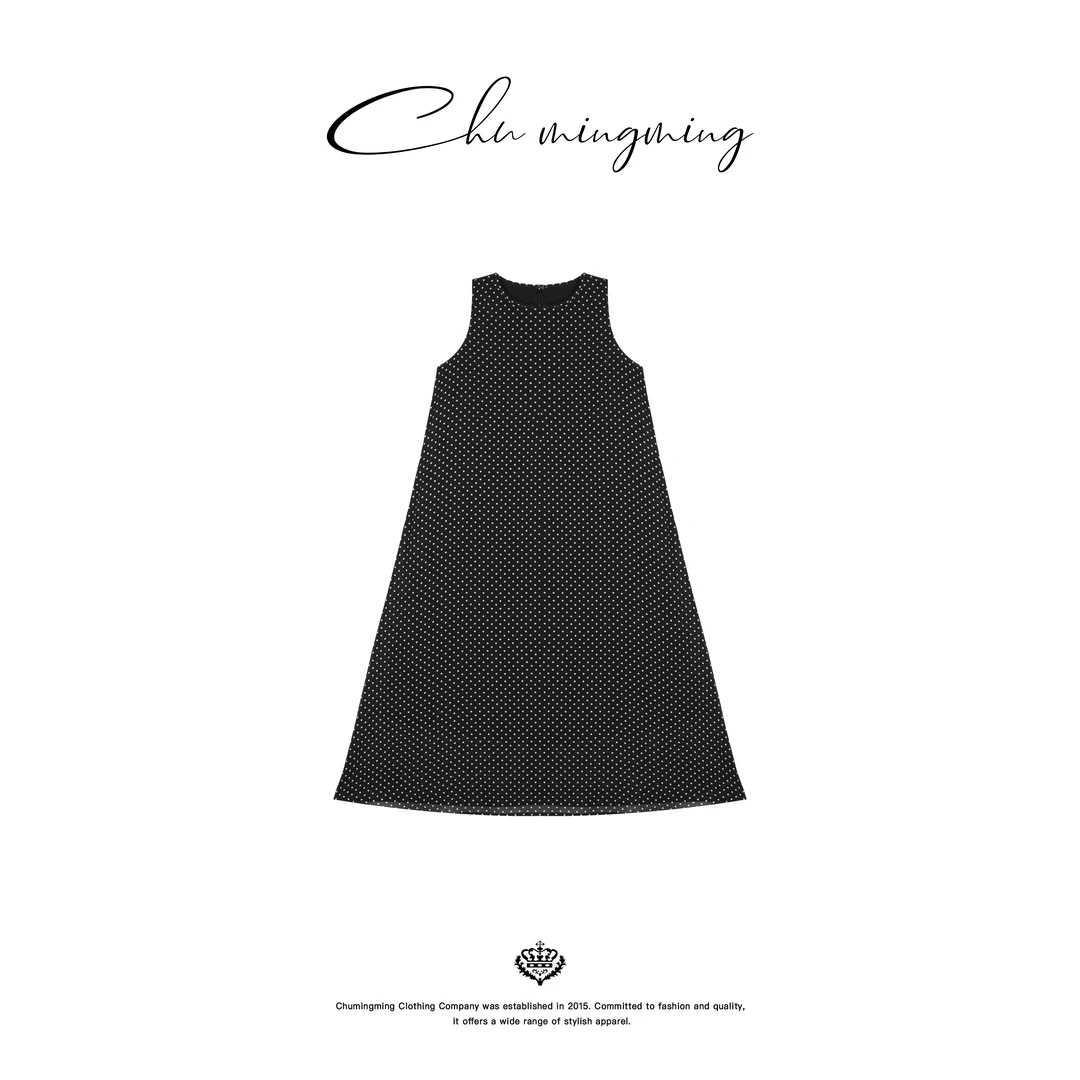 【CHUMINGMING】《金斯》波点背心裙SY2507