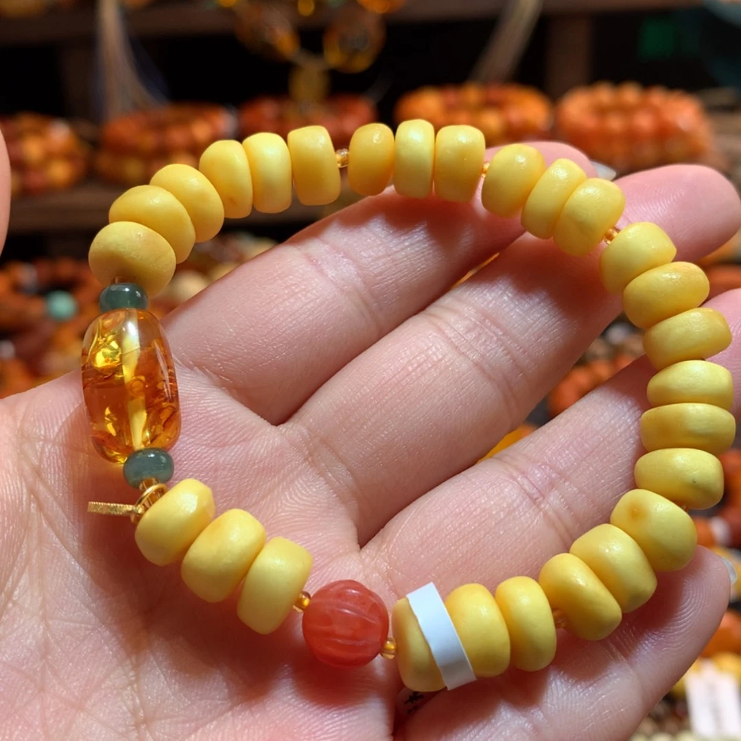 【闪购商品】手串蜜蜡未镶嵌蜜蜡手串