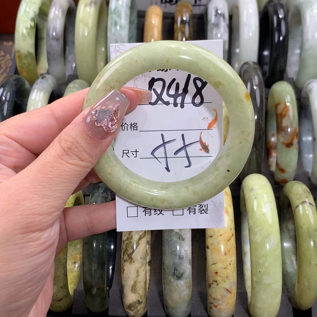 【闪购商品】未镶嵌蛇纹石玉手镯