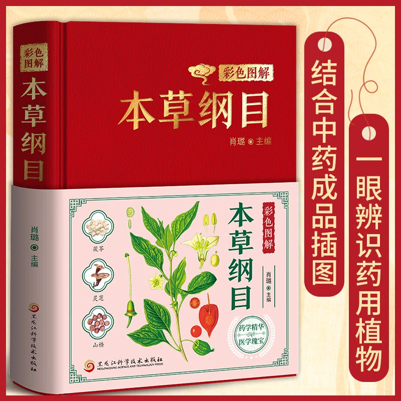彩色图解 本草纲目 中医养生大全 零基础学中医 中国医学名著书籍