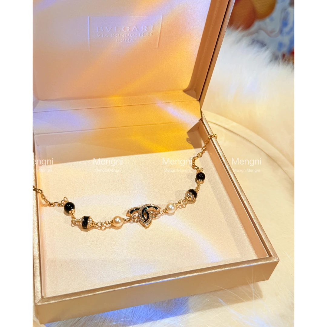 铜合金仿珍珠项链 P1974 鼎版时尚百搭项链