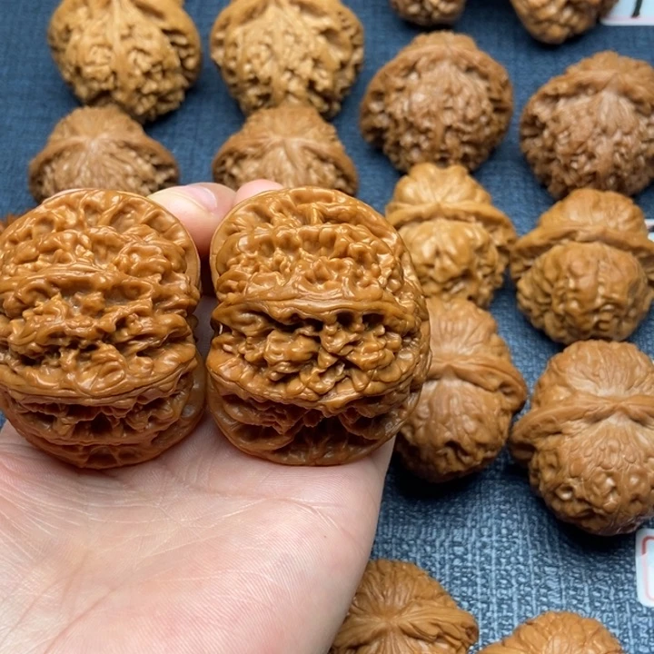 把件文玩核桃麦*赫粗筋51