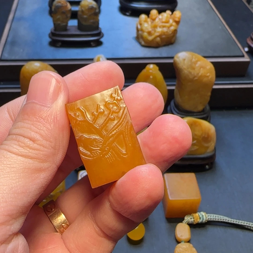 m***a田黄石田黄石印章