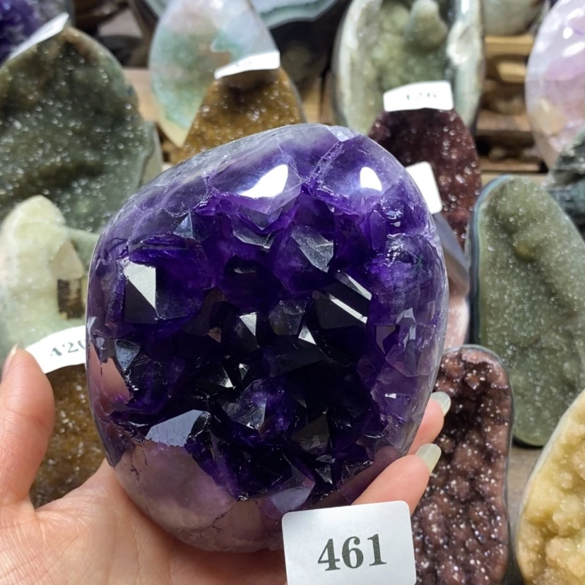 【闪购商品】未镶嵌大型摆件（非配饰）紫晶