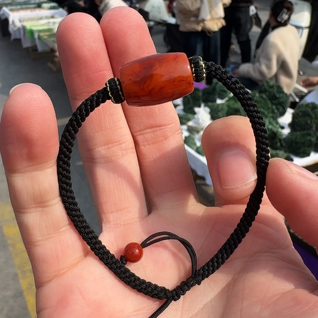 南红玛瑙手串未镶嵌