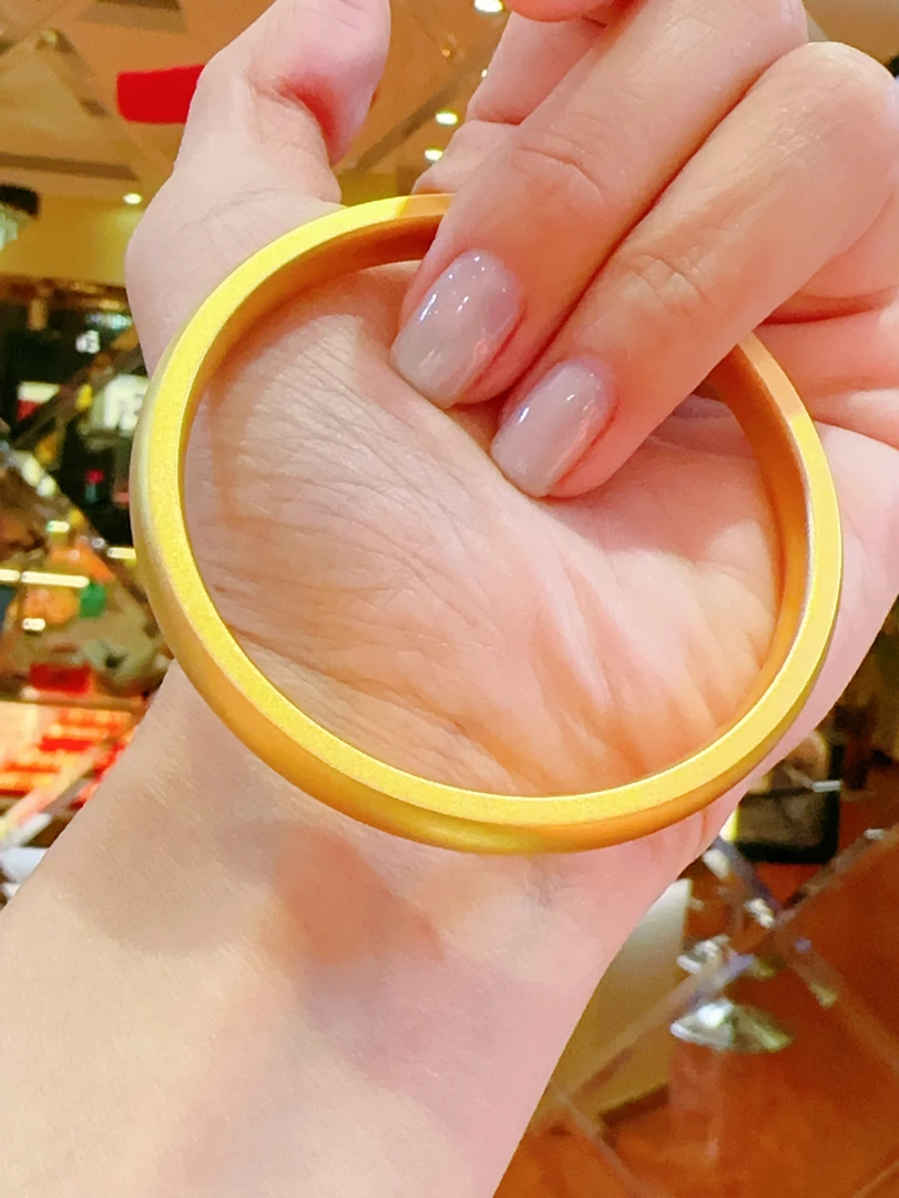 合金手镯 金环雅韵古法手镯