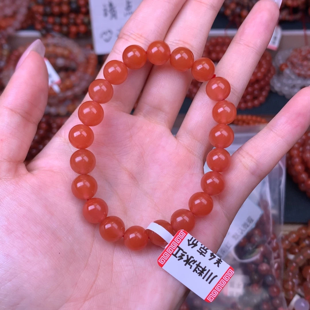 未镶嵌手链南红玛瑙卡9