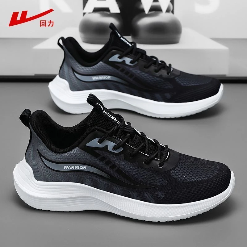 回力男鞋新款爆款运动鞋男ins百搭软底网面透气薄款超轻跑步鞋子