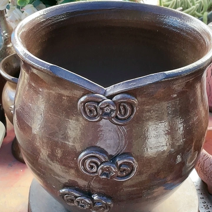 紫砂花盆25:25花盆