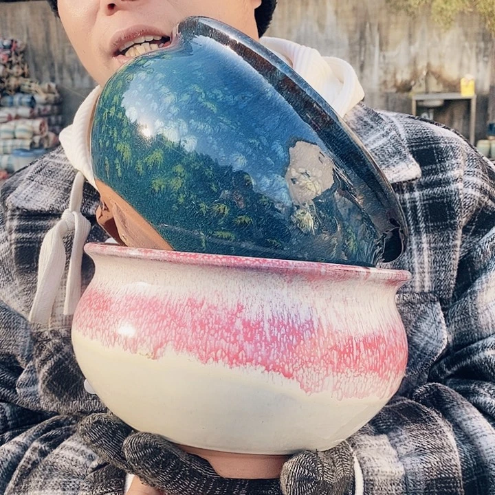 红陶正品高13口20