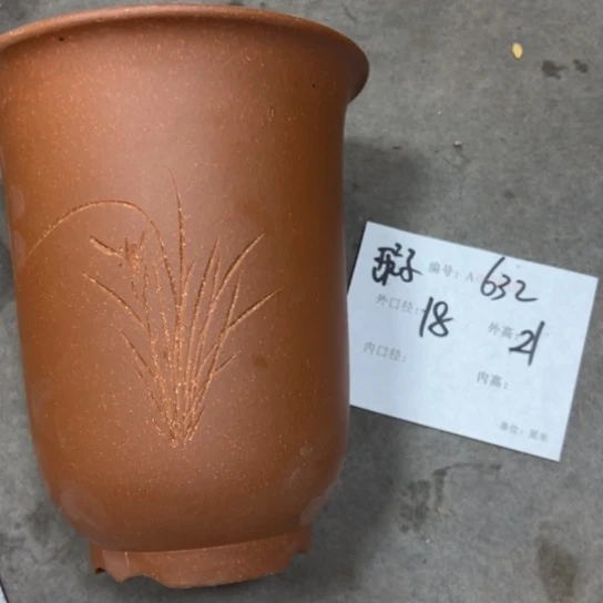 紫砂花盆花卉工艺