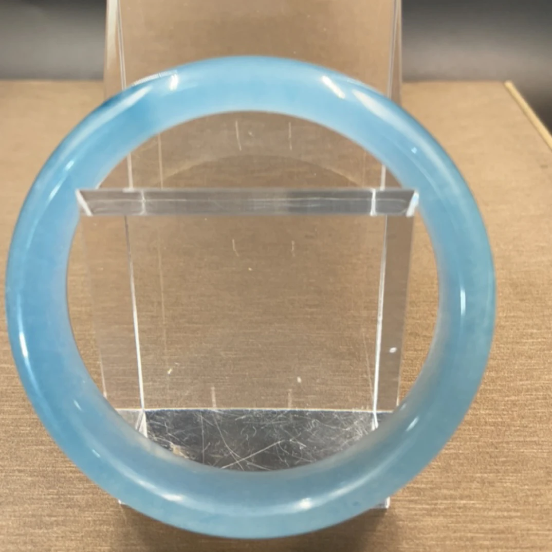 632   冰蓝车轮镯