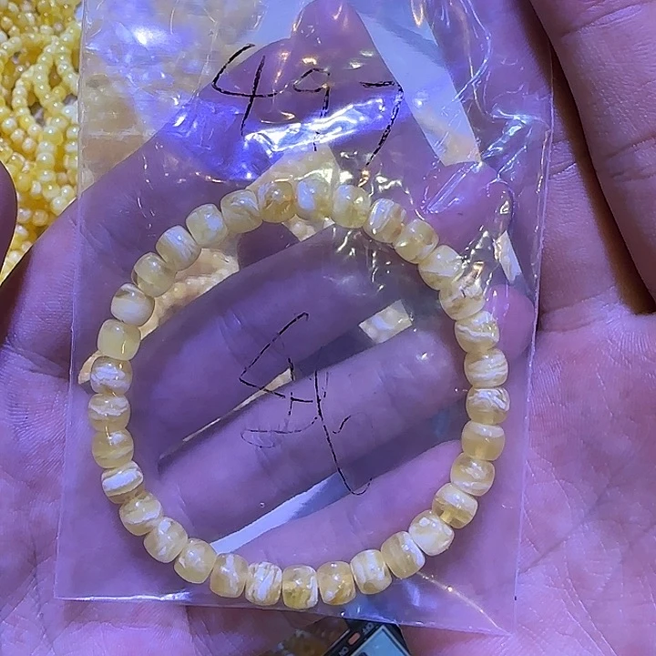 手链琥珀未镶嵌钱***多蜜蜡