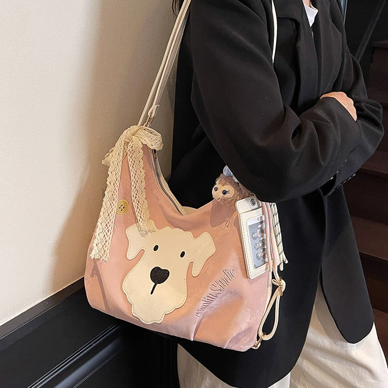 艾米兔女包2025新款大容量流行双肩包通勤时尚小众百搭单肩托特包