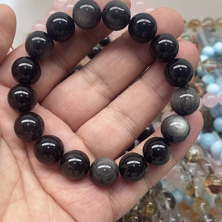 金***麦水晶珠宝半成品未镶嵌