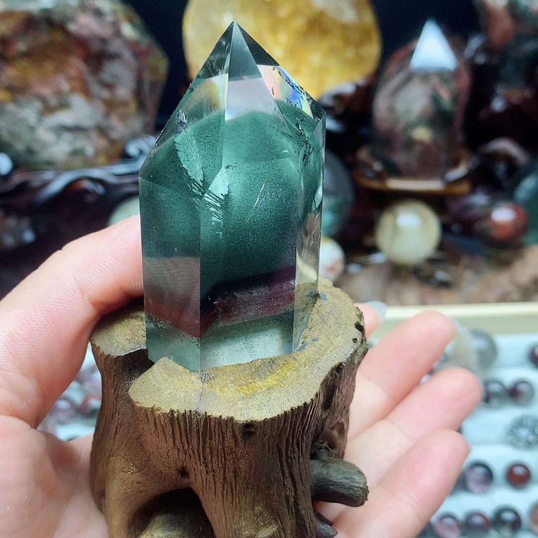 水晶珠宝半成品未镶嵌十****时