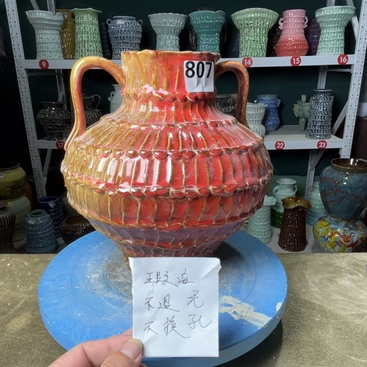 陶景德镇陶瓷花盆花器807