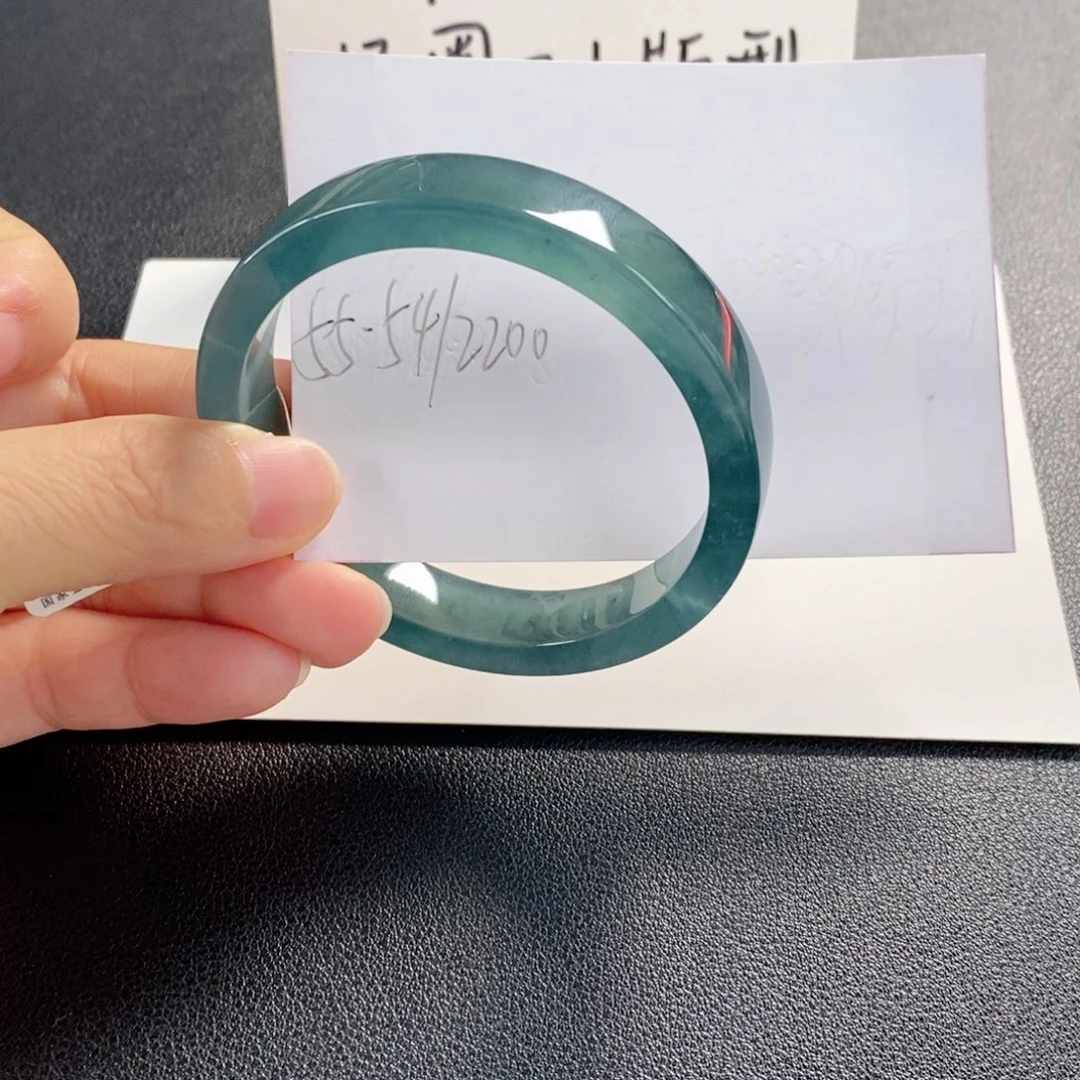 翡翠未镶嵌手镯天然翡翠