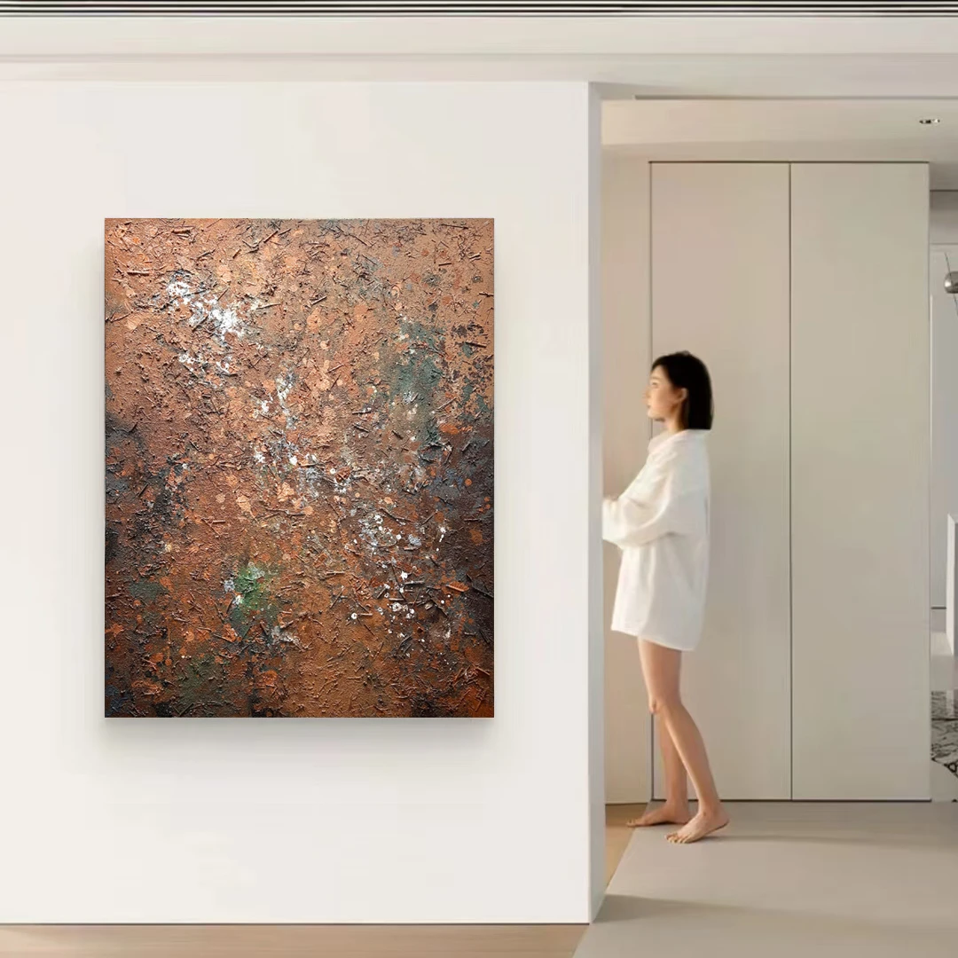 艺术家新作收藏/广州美院青年艺术家作品《爱的痕迹--棕II》