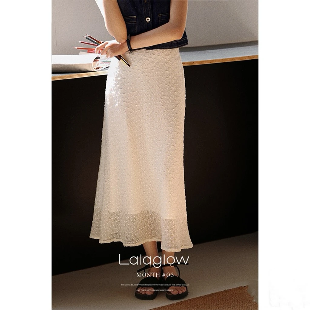 美丽的皇帝半身裙（尾货默认微瑕）介意勿拍