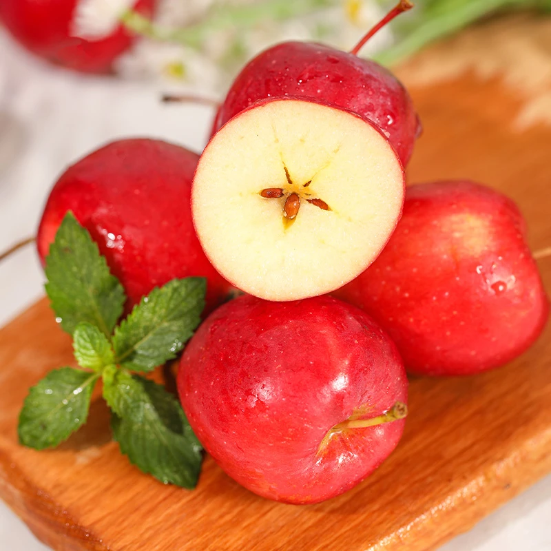 【东北鸡心果】 吉林海棠果脆甜可口头茬采摘现摘现发3斤装 HH