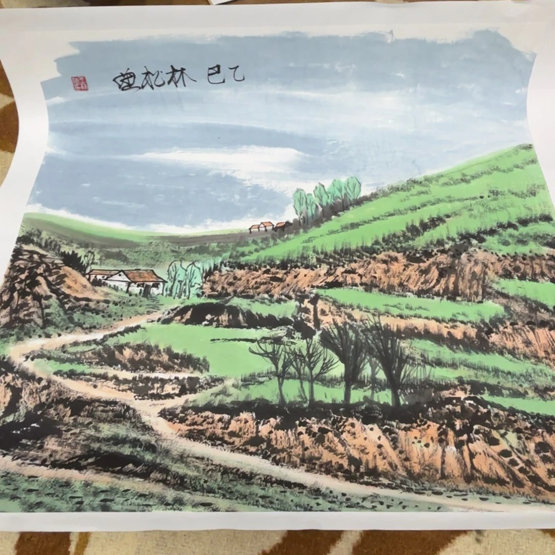 国画国画老师作品刘