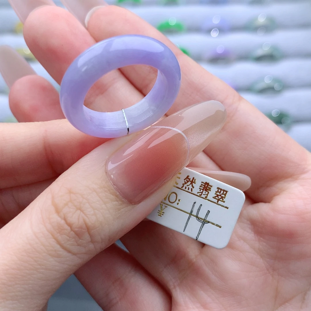 翡翠未镶嵌戒指戒指