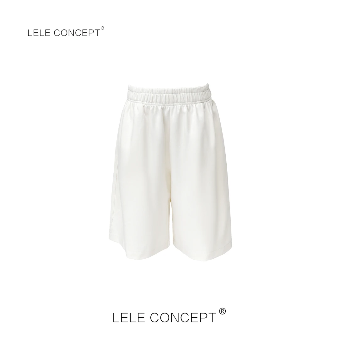 LELE CONCEPT丨松紧腰五分短裤K0364