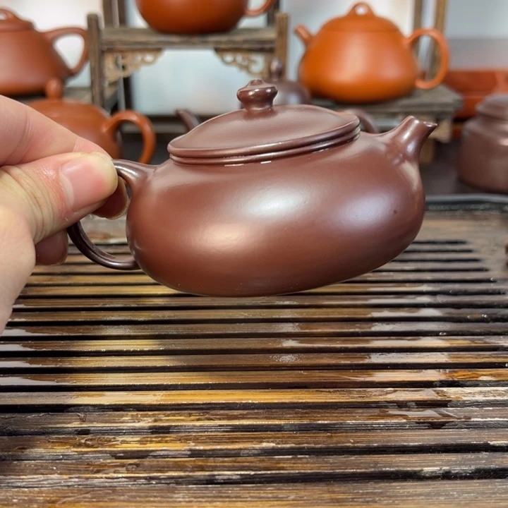 紫砂茶壶原矿紫砂手工制作