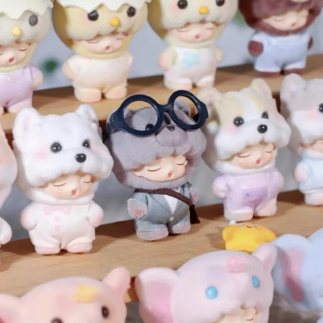 【逸黑拆盒】云梦萌宠过家家系列可爱桌面摆件