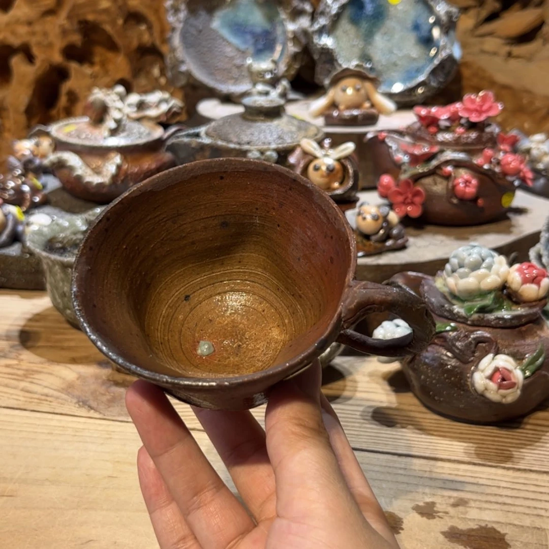 【闪购商品】柴烧茶具手工茶杯113