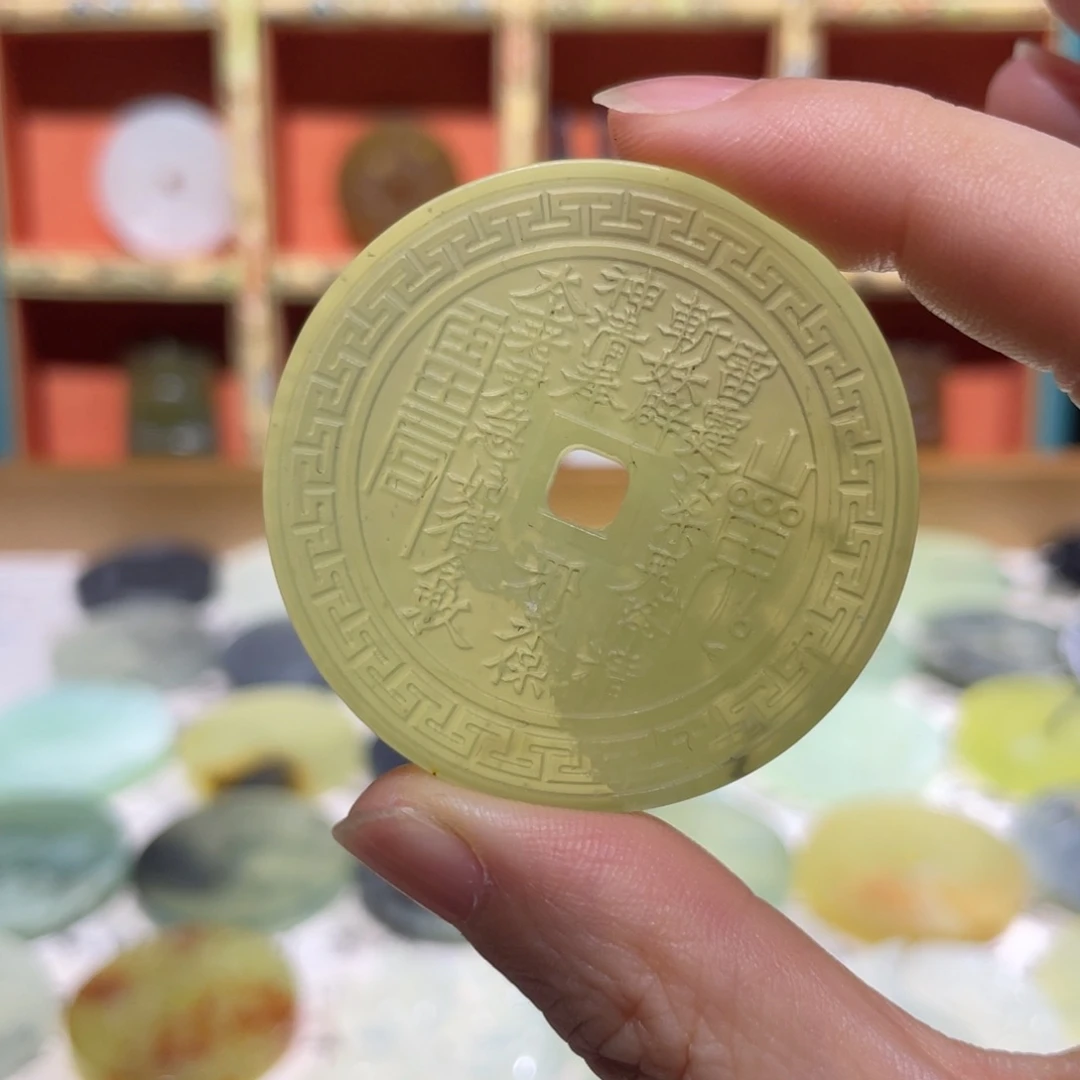 岫玉未镶嵌颈饰21